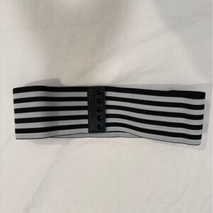 Alice Temperley Black and White Striped Belt